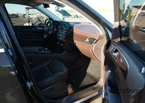 2017 Mercedes-Benz Gls 450 4Matic z USA, uszkodzony, nr VIN 4JGDF6EE6HA884986